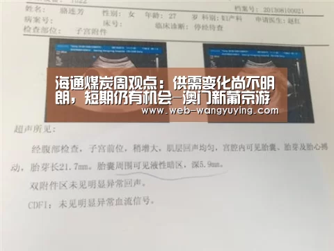 海通煤炭周观点:供需变化尚不明朗,短期仍有机会-澳门新葡京游戏(图4) 新葡京娱乐官网